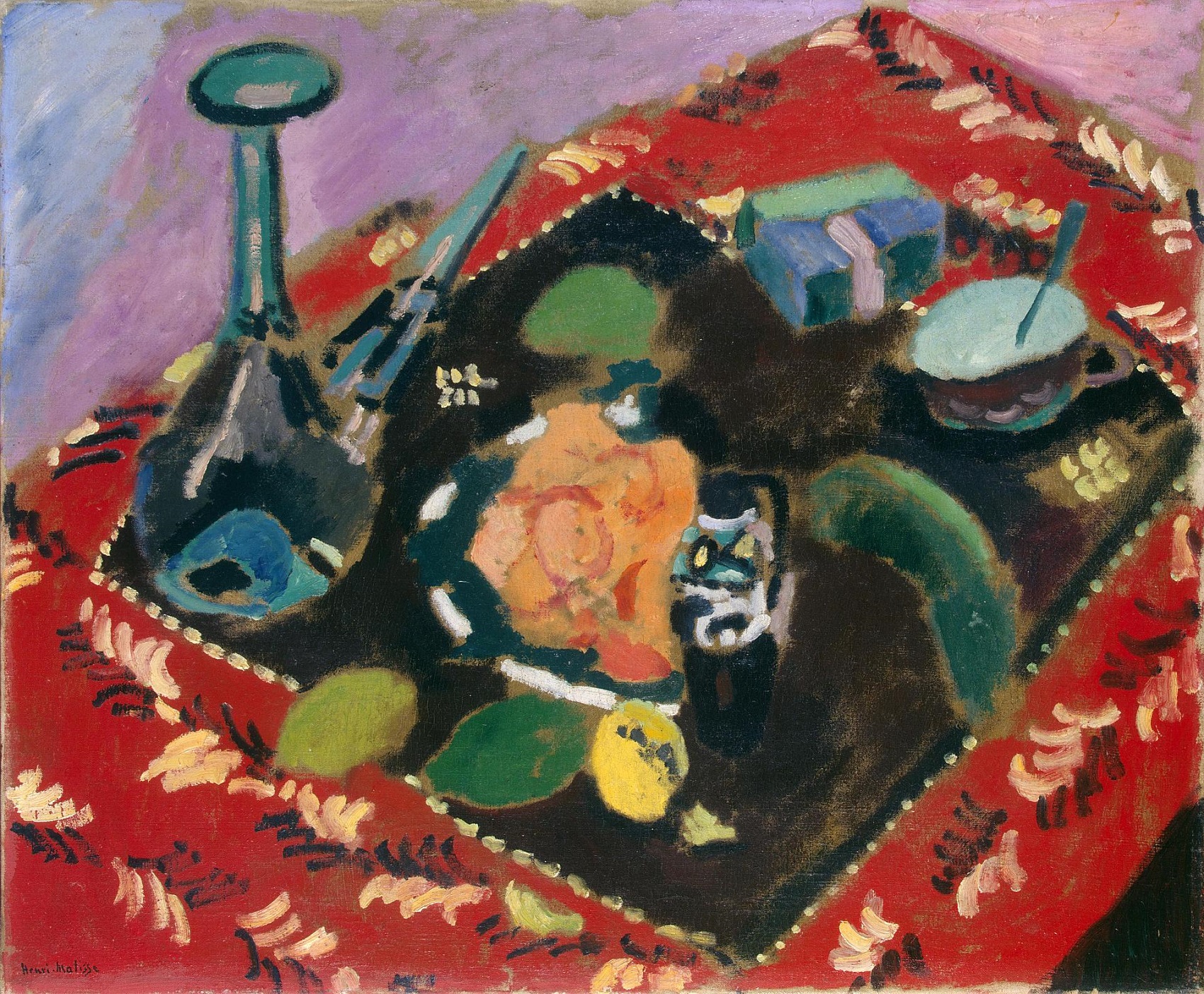 Henri Matisse - Dishes and Fruit 1906